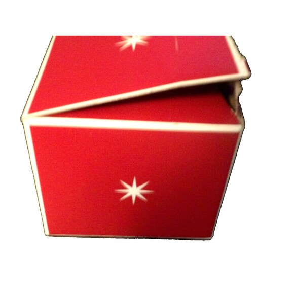 Mikasa Holiday Landscape Christmas Votive Candle Holder 3" SA610/594 NOS Candy - Picture 8 of 13